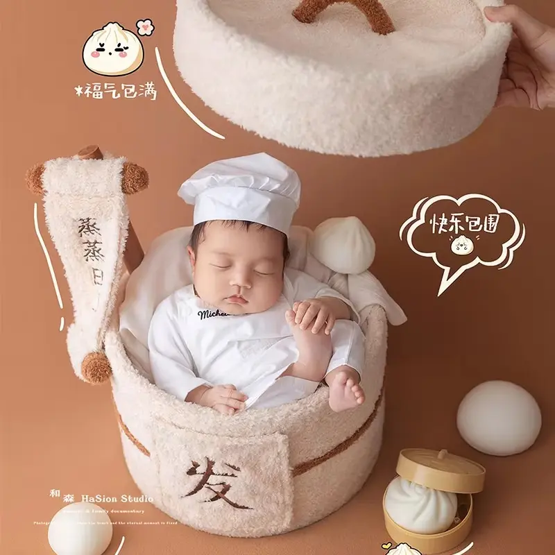 Baby Chef Thriving Theme Set - Newborn Photography Props